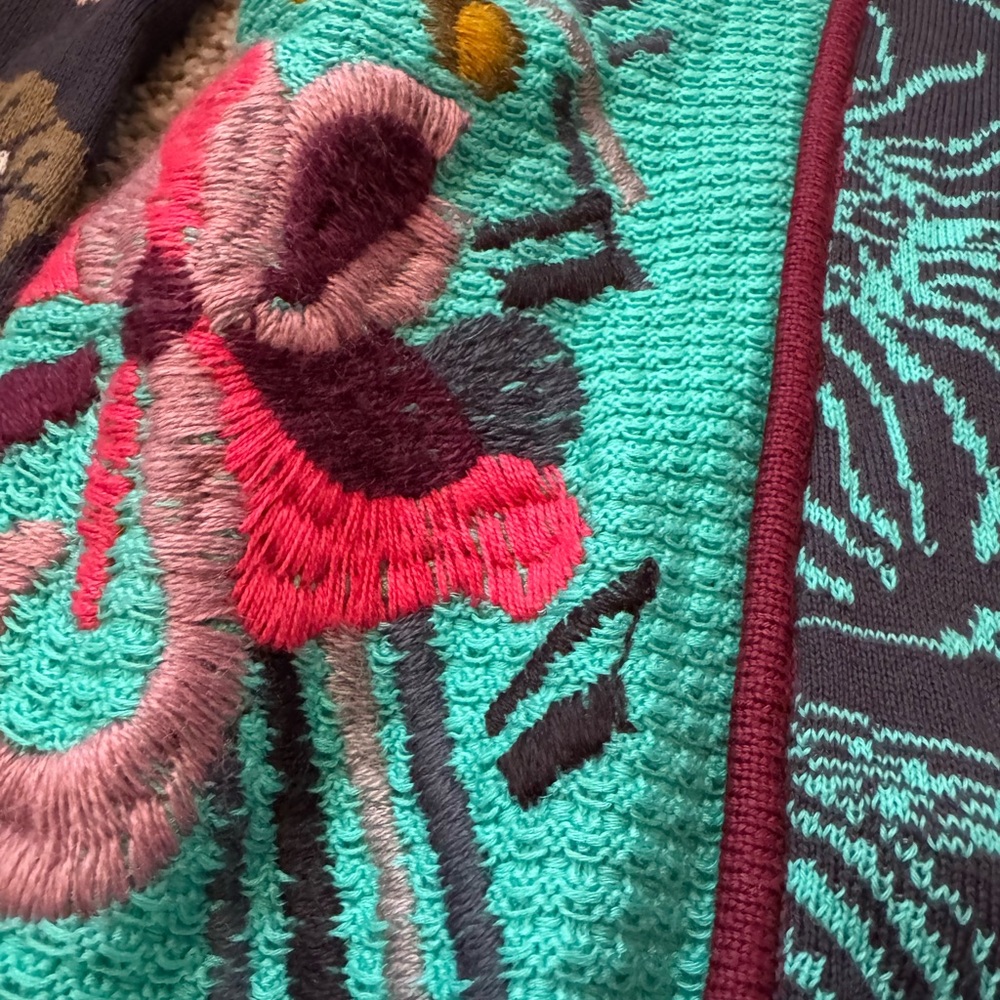 IVKO Bright Multicolor Floral sweater - Picture 8 of 9